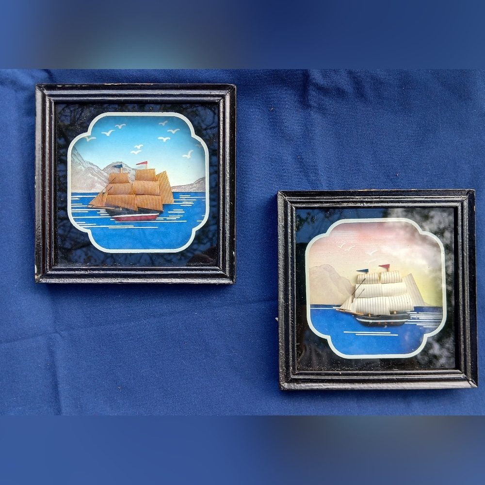 Two vintage Boat Pictures